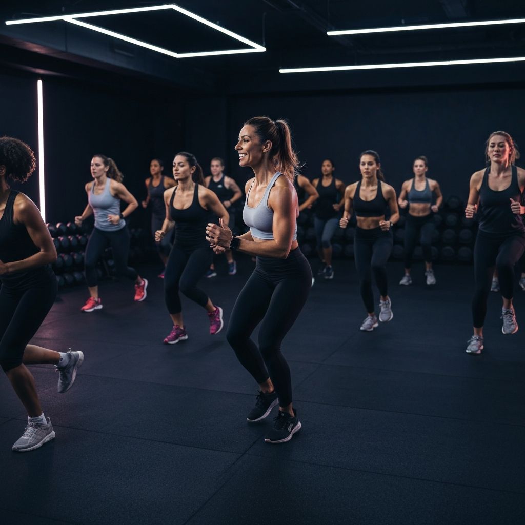 Group fitness class