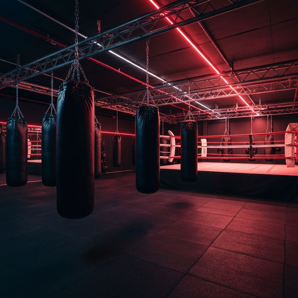 Boxing area